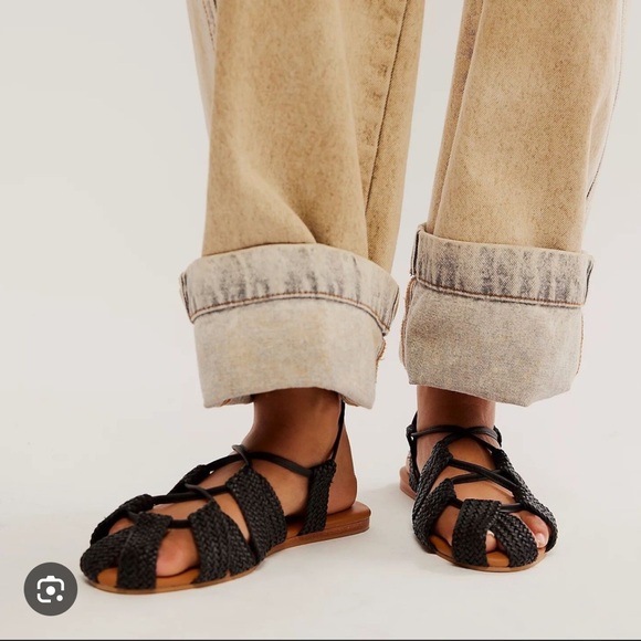 NWOT Free People Sunny Gilly Sandal - Picture 3 of 6